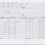Spencer Graham's family record of his marriage and children. Courtesy of Shivers family