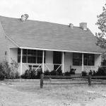 The Wilson house as it appeared in 1990. The house was razed in 2018. Courtesy of the Historic Preservation Council for Tarrant County, Texas