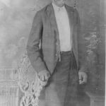 John Dolford "Bob" Jones was born in 1850 in Arkansas, one of five children born to Leazer Jones, a white businessman and his slave, Lizzie. The family moved to Roanoke, Texas around 1859. Courtesy of Jones family