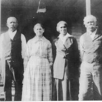 Bob (far right) and Almeada "Meady" Jones (second from left) with unidentified friends, circa 1920s. Courtesy of Jones family