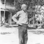 Bob Jones in front of his home, circa 1920s. Courtesy of Jones family