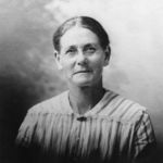 Bob Jones's wife, Almeada "Meady" Chisum Jones, was born in 1857. The couple met in Bonham at a dance. Meady is seen here in her later years. She died in 1949 and is buried in Medlin cemetery in Roanoke, Texas. Courtesy of Jones family