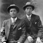 Bob Jones's youngest sons, Jinks (left) and Emory, circa 1917. Courtesy of Jones family