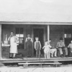 L.N. Bailey family members on their farm, circa late 1920s. Courtesy of Shivers family