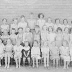 Carroll School elementary class photo dated 1936. SHS Archives