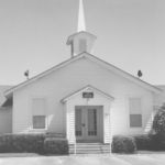 White's Chapel Church was established in 1871 and lost several structures over the years due to wind or fire. This 1920s structure was relocated in 2007 on church property, reconstructed and renamed the Founder's Chapel. Courtesy of E. I. Wiesman