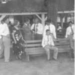 If you grew up in the Pleasant Hill Advent Christian Church, you most likely were "saved" in this tabernacle, also known as the arbor. Courtesy of Shivers family