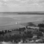 Among the families displaced by the construction of Lake Grapevine were descendants of Bob Jones. Only his daughter, Eugie Jones Thomas, stayed on her property and fought the U.S. Army Corps of Engineers for the right to stay. Courtesy of USACE