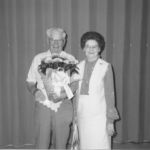 Cloyce Shivers at 1980s Carroll school reunion. Courtesy Shivers family