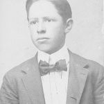 George Bruno Graham, the younger of Spencer Graham's sons, circa 1900. Courtesy of Shiver family