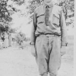 Clinton Torian in WWI uniform at home in the Dove community in 1918.