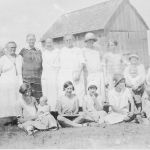 These Willey family women pose in the Old Union community in the early 1900s.