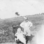 J. E. Douglass, Sr.'s children in the Old Union community, circa 1920. Courtesy R. E. Smith
