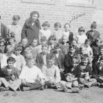 Carroll school added a 9th grade by the late 1920s. Courtesy of Shivers family