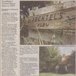 Article about Fechtel Farm. SHS archives