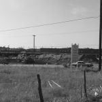 FM1709 widening at White Chapel Blvd. looking north. SHS archives