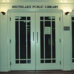 Southlake Public Library opened in Town Hall in 2001. Courtesy of City of Southlake